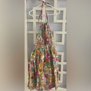 Papo d'Anjo Colorful Floral Kids Dress